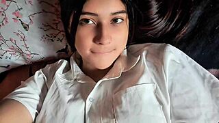 Quieres grabarme quitándome la ropa, vecino casada?