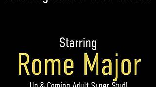 Sweet Lena Starr Gags On Rome Major's Huge Cock And Pussy Ride