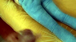 Stepmom's Intense Orgasms End In Cum On Hairy Pussy Ass