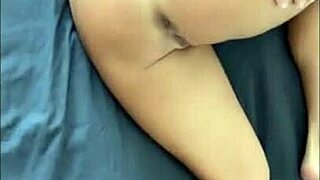 stepmom milf's close up pussy pulses with creampie gush