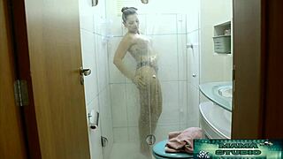 blonde brazilian milf mama squirts spectacular after workout