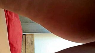 Blonde camgirl's huge natural tits and big pussy lips beg for your gaze