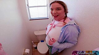 Stepsis And Bro Test Anal Creampie In Steamy Bathroom