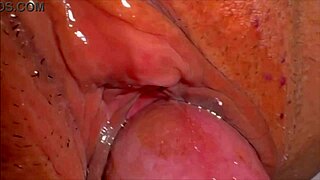 Amateur Wife's Shaved Pink Pussy Closeup 338 Days Post Virginity Loss