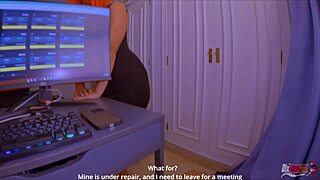 Amateur stepmom deep throats a blow job to get a car