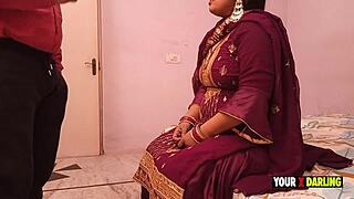 Bank Manager Pounds Chubby Indian Housewife Doggy for Loan Payback