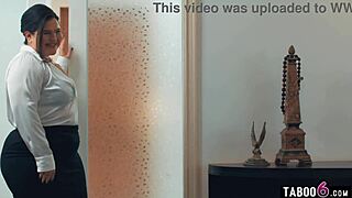 thick bbw office sluts sarah arabic and karla lane share the boss cock