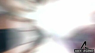 PAWG Maxim Law bounces phat ass on Alex Legend's throbbing monster cock