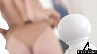 PAWG Maxim Law bounces phat ass on Alex Legend's throbbing monster cock