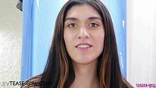 tell me about your first time, college brunette?