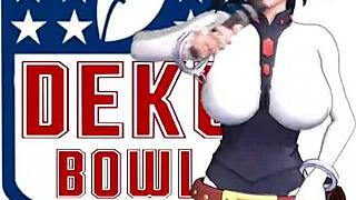 As Deku faces his final exam, Dominica9 delivers intense oral creampie climax in Spanish subtitles.