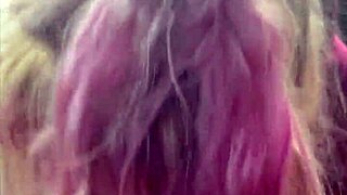 Pretty hooker kneels in backseat sucking cock deep before cum in mouth?