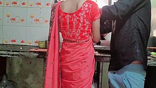 Horny Student Begs Bhabhi Kitchen Fuck Hardcore