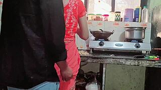 Horny Student Begs Bhabhi Kitchen Fuck Hardcore