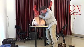 teasing without panties monday