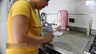 HORNY STEPMOM BOOSTS MY COCK FOR RAW FUCK!