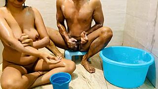 stepmom gifts me bathroom fuck after i refuse cold bath dirty talk big cock doggystyle 😏🚿🍆