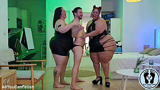 Two BBW Massive Asses Bounce On Thick Cocks Free Promo