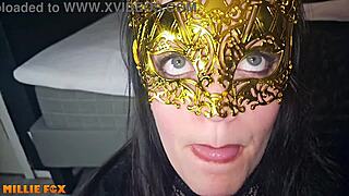 Amateur Milf Millie Fox Swallows Huge Thick Cum Load