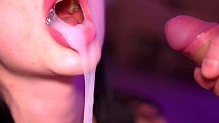 Cum Gushers: Mouth Swallows and Facials Compilation
