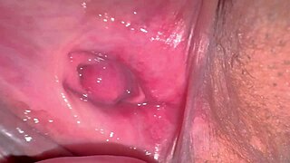 How tight is amateur wife's shaved pussy 269 days post-virginity loss?