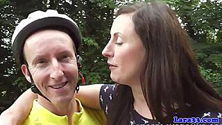 english mature arse fucked hard by pickedup bloke in lingerie stockings heels