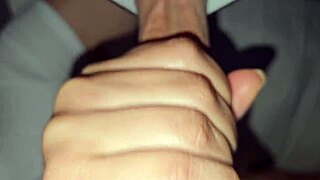 mature latina fingers pussy then sucks cock hard