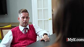 Teacher Jesse Pony Drops Pants for Better Grades Deepthroat Handjob!