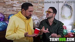 breeding party with busty british milf elise london 😈🍆💦 pov taboo fun!