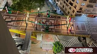 agatha brazil milf noel momma fucks street style ass to mouth