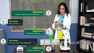 teacher's pussy untouched for years hubby only pounds her ass atm