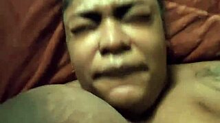 Cumming Hard Inside Pregnant Ebony BBW Girlfriend Pussy