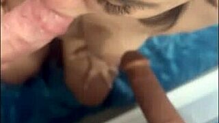 wife slurps two huge cocks so greedily in this full blowjob vid...
