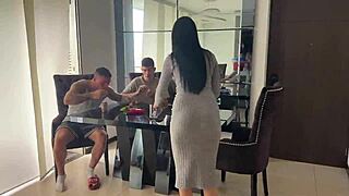 colombian milf trades assfucking for lunch watch her scream from double penetration pain!