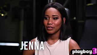 heart pounding curvy ebony jenna foxx strips lingerie refusing to quit big ass tease