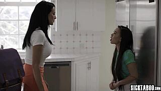 Busty Milf Stepmom Reagan Foxx Fucks Petite Asian And Teen Stepdaughters