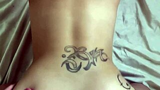 Young girlfriend cheats riding older man's cock at trap house behind boyfriend