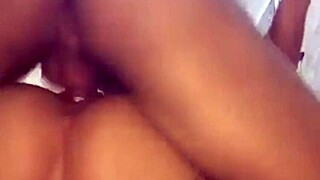 naughty redhead takes huge cock deep in ass