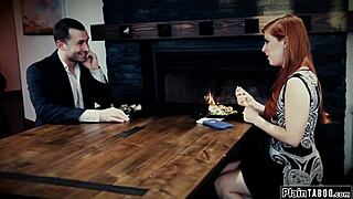 guy turns busty cheating girlfriend into cuckold with rough deepthroat pounding!