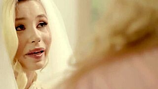 omg gorgeous bride carolina sweets tribbing pussy w granny julia ann