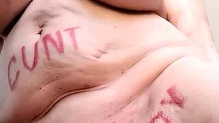 Inscribed Granny Craves Your Cock And Deep Blowjob