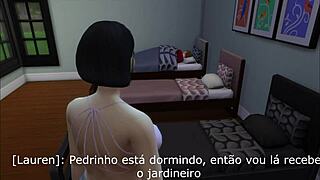 stepson sneaks taboo bites of sims 4 stepmom