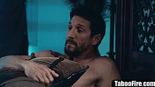 stepmom stepdaughter threesome with stepuncle