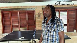 Busty MILF Catches Husband Cheating with Huge Cock