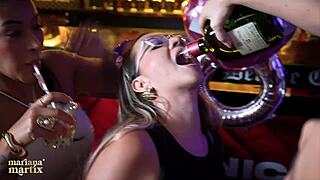 Martina's Wedding Bash: She Fucks Hung Stripper At Bachelorette Party!