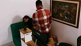 Chubby Colombian Stepmom Takes Massive Interracial Fuck from Step Son