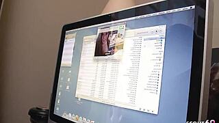 Two Big-Tit Friends Lure Stranger for First FFM Cock Ride