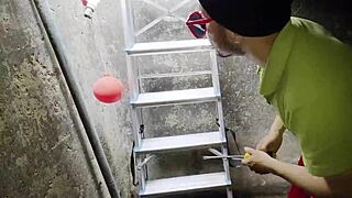 Worker Confesses Fantasy To Latina Boss In Water Tank