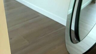 Pov hubby spies muscular milf wife with big clit tits masturbating to squirting orgasm on vibrator