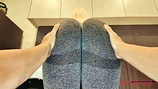 Swapping curvy big tit wife with friend for creampie cowgirl pussy riding and squirting moans